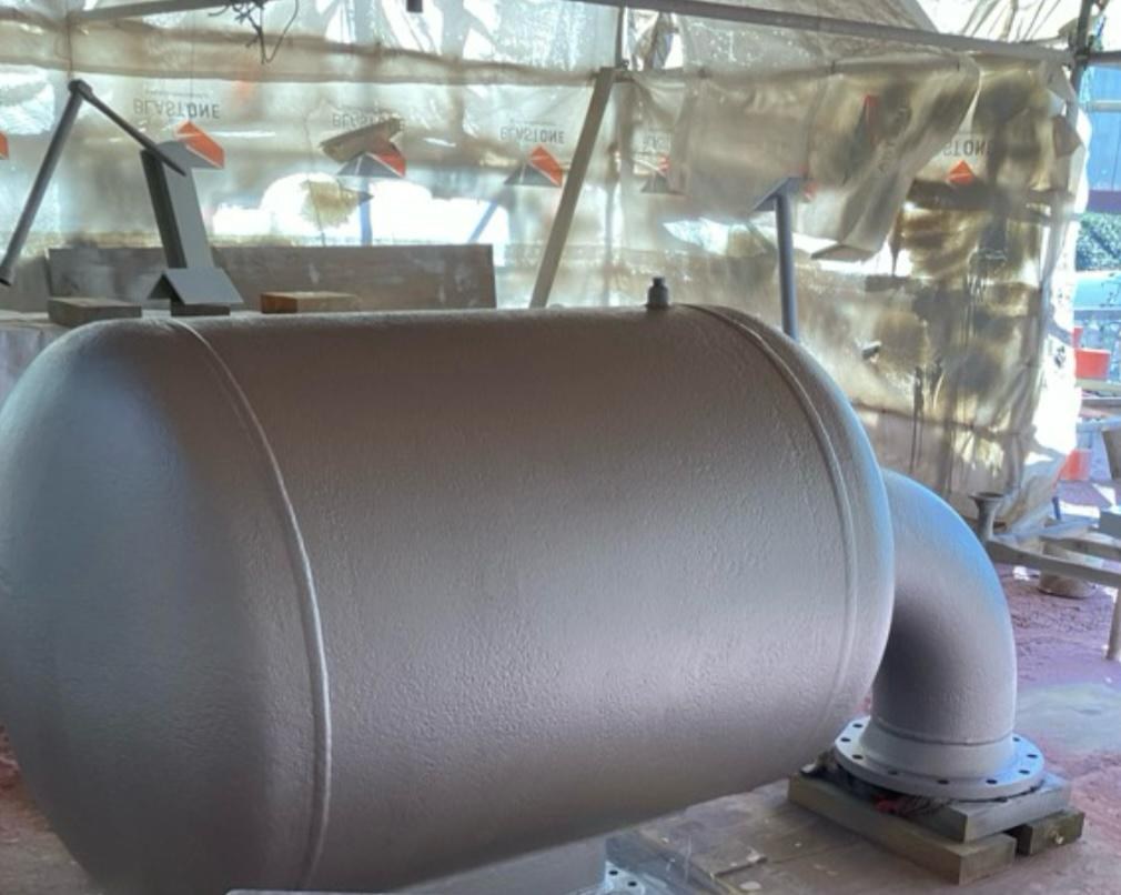 Industrial vessel coating