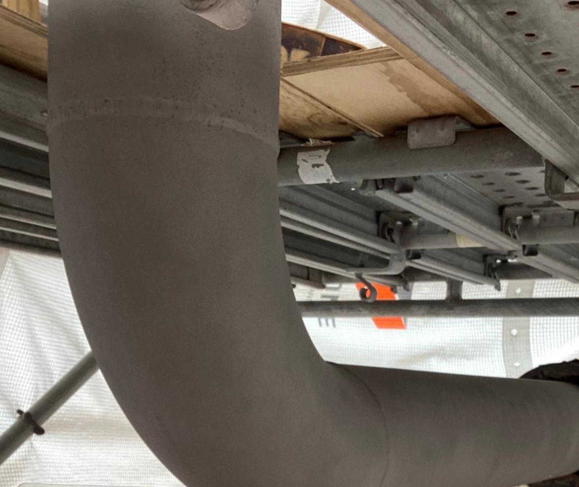 Marine metal coating detail